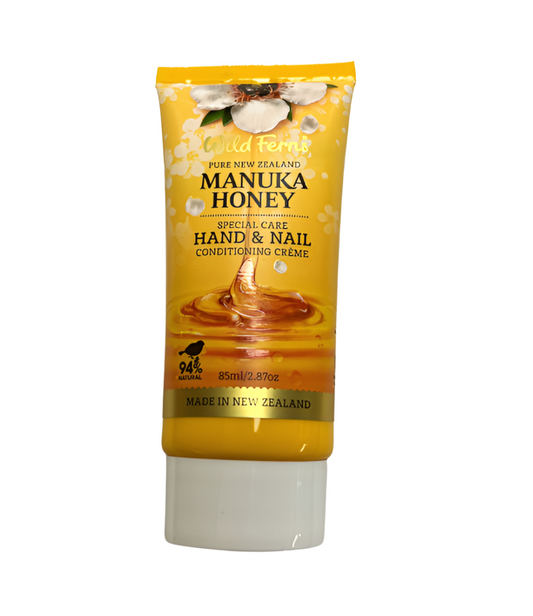 Wild Ferns Manuka Honey Hand & Nail Cream 85ml