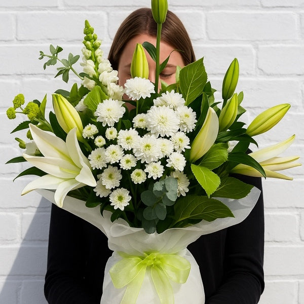 Seasonal White Bouquet