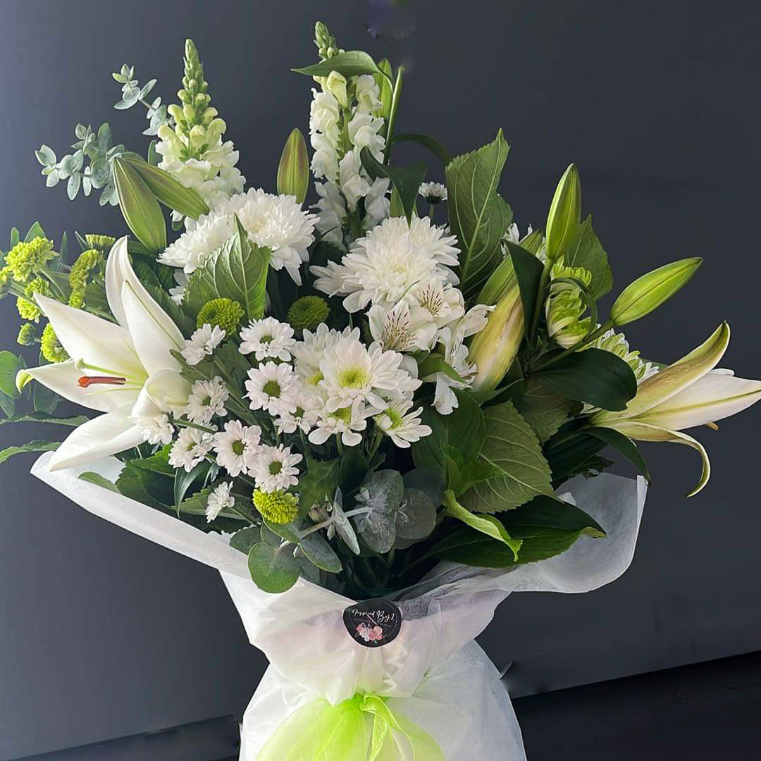 Seasonal White Bouquet