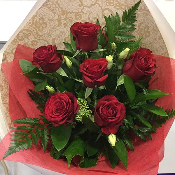 Half-Dozen Red Roses