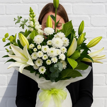 Seasonal White Bouquet